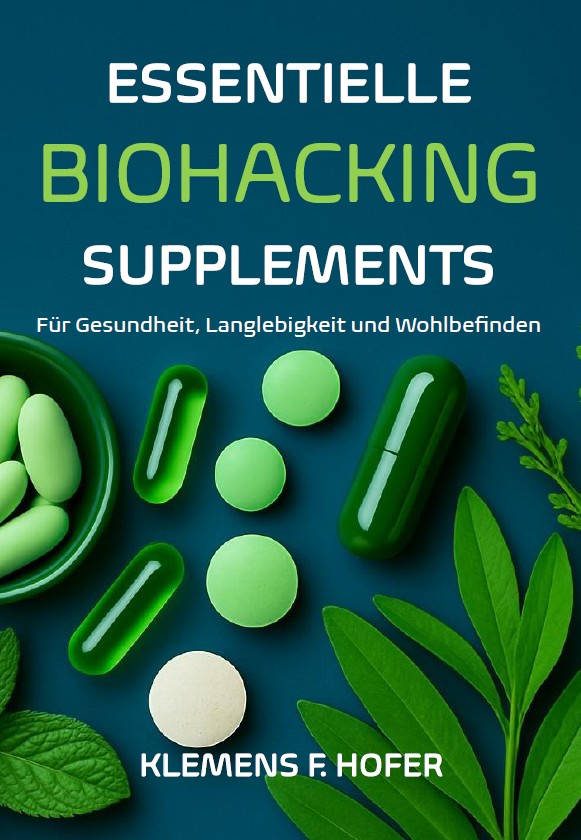 Essentielle Biohacking Supplements – book cover