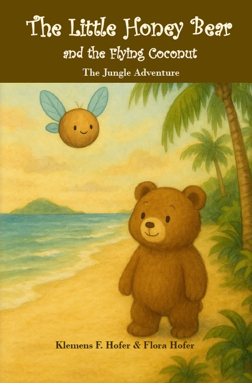 The Little Honey Bear and the Flying Coconut – book cover