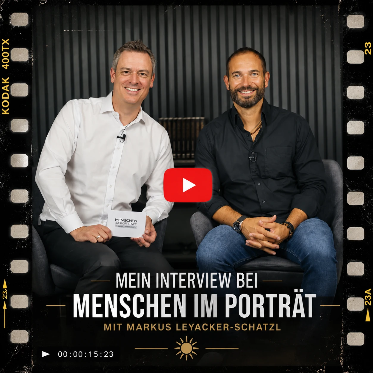 Klemens F. Hofer im Interview bei Menschen im Porträt mit Markus Leyacker-Schatzl